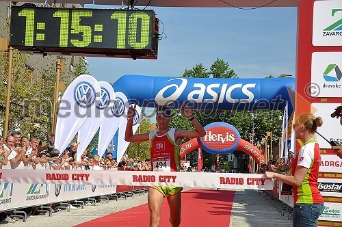 Mario Vračič, zmagovalec maratona na 21 km Brezplačna fotografija na facebooku