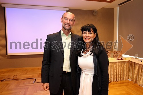 Iztok Altbauer, direktor Skupnosti slovenskih naravnih zdravilišč ter mag. Helena Cvikl, direktorica Višje strokovne šole za gostinstvo in turizem v Mariboru