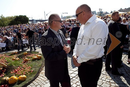 Franc Kangler, župan MOM in Milan Mikl, podžupan MOM