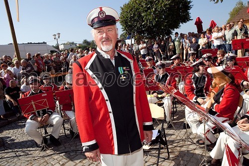 Ervin Hartman, dirigent pihalnega orkestra KUD Pošta Maribor