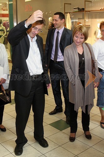 Prof. dr. Danijel Rebolj, rektor univerze v Mariboru in Alenka Jarc, Univerza v Mariboru