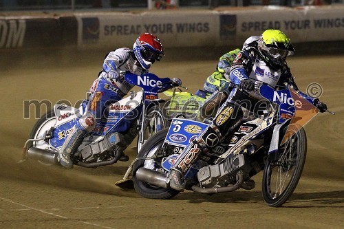 Nicki Pedersen (Danska) in Greg Hancock (ZDA)