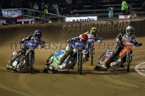 Janusz Kołodziej (Poljska), Antonio Lindback (Švedska), Rune Holta (Poljska) in Chris Harris (Velika Britanija)