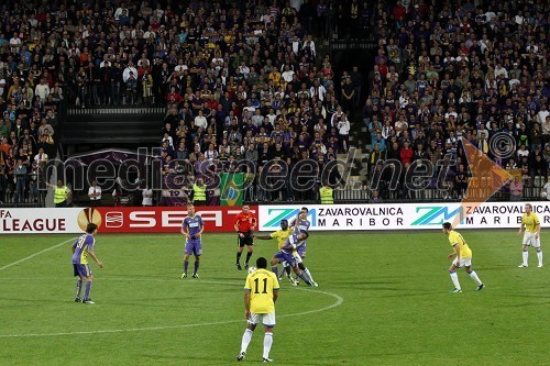 Nogometna tekma NK Maribor - Birmingham City FC