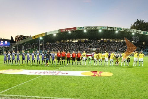 Nogometna tekma NK Maribor - Birmingham City FC