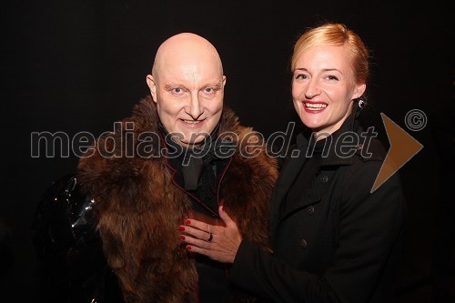 Philippe Rouillon, operni pevec in Valentina Turcu, balerina