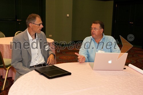 Mag. Iztok Seljak, izvršni direktor Hidrie in Brane Gruban, predavatelj, predsednik družbe Dialogus