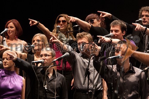 Perpetuum Jazzile in Vocal Six, koncert