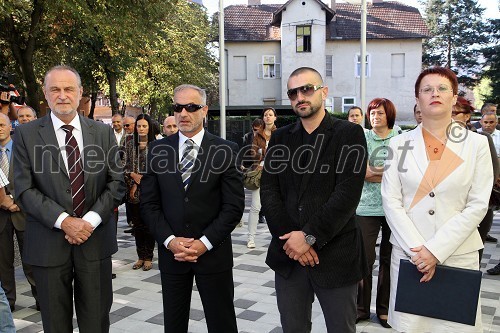 Prof. dr. Mirko Pšunder, predsednik Upravnega odbora Univerze v Mariboru, Mitja Valič, generalni direktor Direktorata za investicije
, Uroš Mlakar, podjetnik, Lidija Divjak Mirnik, direktorica Študentskih domov Maribor