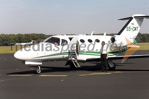 Cessna citation mustang C 510, letalo Golden Air-a