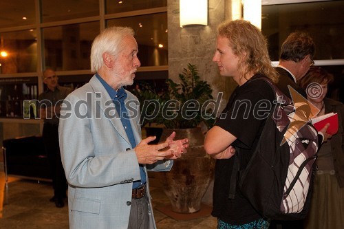 Janez Povše, režiser in Jaka Andrej Vojevac, režiser