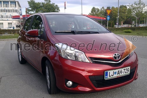 Toyota Yaris 2011, slovenska predstavitev