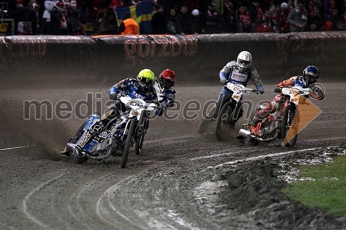 Greg Hancock, ZDA, Chris Holder, Avstralija, Antonio Lindbäck, Švedska, Artem Laguta, Rusija