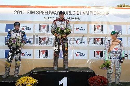 Darcy Ward, Avstralija, Przemyslaw Pawlicki, Poljska in Patryk Dudek, Poljska