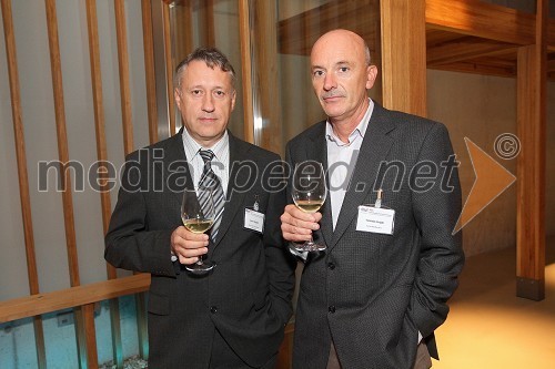 Zoran Hedzet in Tomislav Vezjak, direktor področja ekonomike v Termah Maribor d.d.