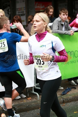 Anja Kolšek, maratonka (203) in nova vodja kabineta župana MOM