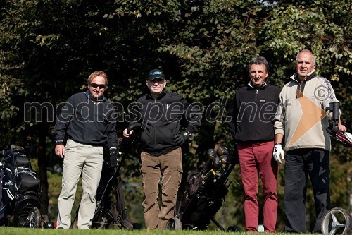 Bojan Križaj, Anton Štihele, Peter Verbič in 	Srečko Medven