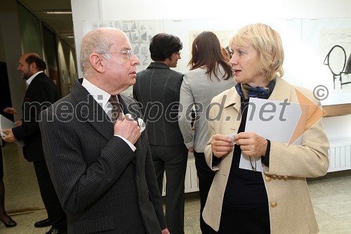 Red. prof. Ludvik Pandur in red. prof. Anica Krašna Kocijan