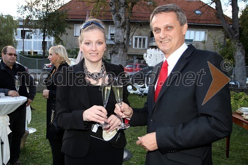 Mirjana Krajnc, Mimi trgovina in Tomaž Kancler, podžupan MOM