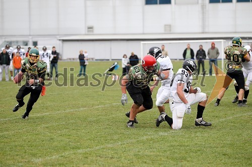 Igralci ekip Maribor Generals in Zagreb Raiders