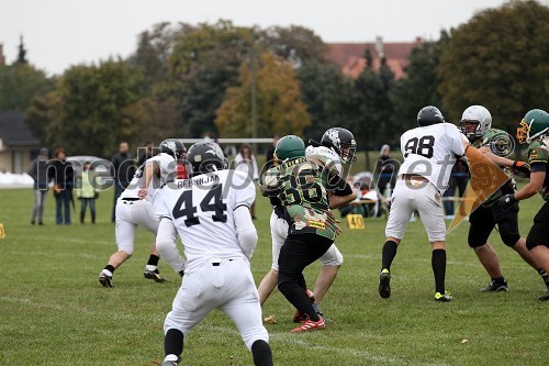 		Igralci ekip Maribor Generals in Zagreb Raiders