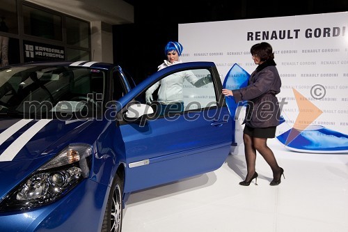 Renault Gordini na Fashion weeku v Ljubljani, 1. dan