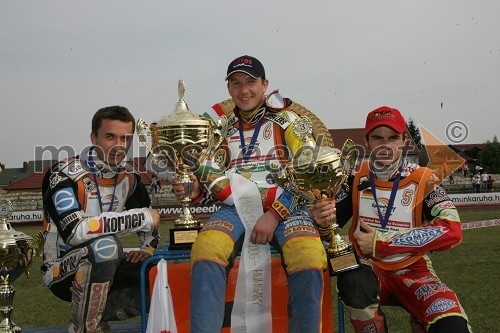 Grzegorz Walasek Poljska, Krzysztof Jablonski, Poljska in Christian Hefenbrock, Nemčija