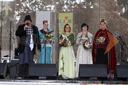 Pepek z brega, Andreja Plohl, vinska kraljica Radgonsko - Kapelskih goric, Tina Rajh, 2. Cerkvenjaška vinska kraljica, Ksenja Arbeiter, mariborska vinska kraljica in ...