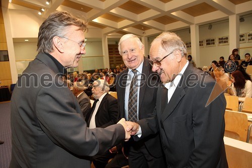 Prof. dr. Danijel Rebolj, rektor Univerze v Mariboru, ... in ...