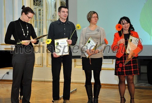 ..., Marko Miklavc, Iva Gruden in  Jana Petkovšek Štakul