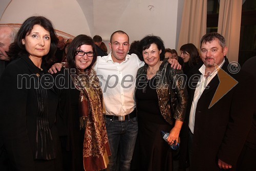 Breda Žgeč, podpredsednica društva Soroptimist Ptuj, Petra Kurnik, Mestno gledališče Ptuj, Dejan Zavec, boksar, Ana Strelec Bombek, koordinatorka in organizatorka kulturnega programa v Mestnem gledališču Ptuj ter Baron Janez Golc, plemeniti Jakob Breuner Markovski, princ karnevala 2011