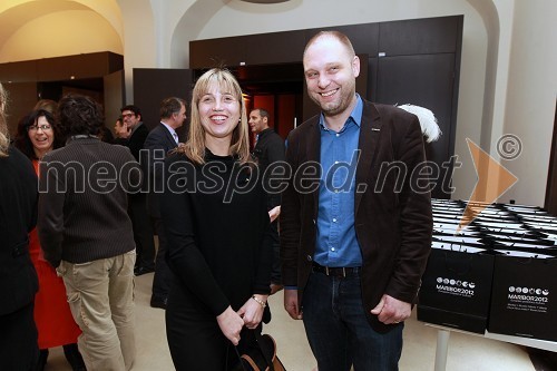 Lidija Pliberšek, direktorica Pogrebno podjetje Maribor d.d. in Mitja Čander, programski direktor javnega zavoda EPK Maribor 2012