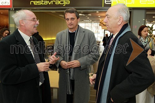 Srečko Pirtovšek, Tomaž Kancler ter Janez Ujčič, podžupana Mestne občine Maribor