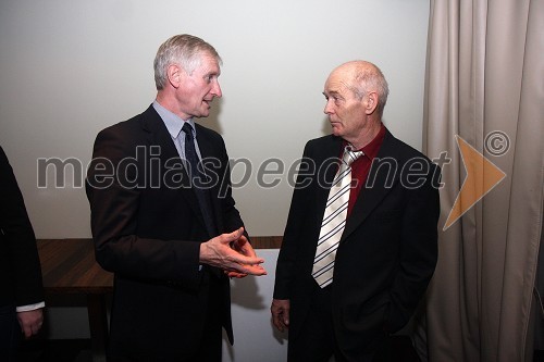 Ljubo Germič, poslanec LDS in Ivan Anderlič, kandidat LDS za DZ