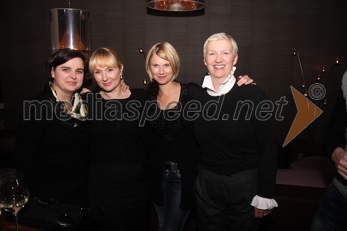 Andreja Janič, Helena Kurtin, Nina Arsenovič, direktorica Mladinskega kulturnega centra Maribor, Jelka Roškar, Športni center Pohorje