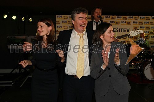 Urška Bačovnik Janša, dr. Milan Zver, evropski poslanec in ...