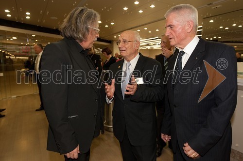 Vladimir Pezdirc, Stanko Ojnik, prvi guverner Distrikta 1912 in Ludvik Toplak, nekdanji rektor mariborske univerze