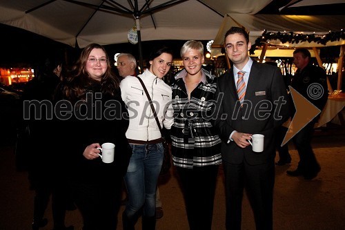 Sabina Gazdek, Ana Đorđevič, Najda Đorđevič in Aleksander Pinter