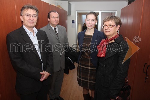 Prof. dr. Danijel Rebolj, rektor Univerze v Mariboru, ..., ... in 	red. prof. dr. Marjeta Ciglenečki, Filozofska fakulteta UM