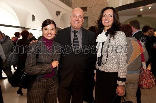 Sonja Šmuc, izvršna direktorica združenja Manager, Iztok Klančnik, direktor HP Slovenija in Biljana Weber Dujović, generalna direktorica Microsoft Slovenija