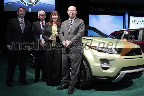 Novi Range Rover Evoque 2012 osvojil naziv 2012 North American truck of the year