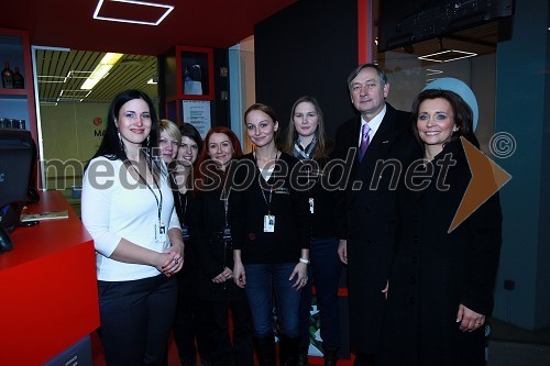 	Dr. Danilo Türk, predsednik Republike Slovenije in dr. Suzana Žilič Fišer, generalna direktorica Zavoda MARIBOR 2012 – Evropska prestolnica kulture.