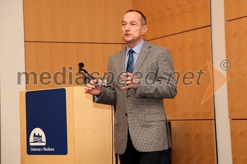 Prof. dr. Franc Čuš, predsednik Društva univerzitetnih profesorjev Maribor