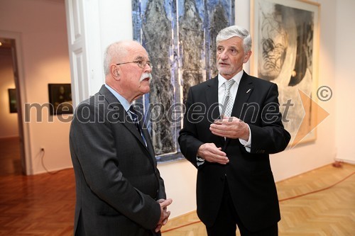 Boštjan Žekš  in Nikolaj R. Kolar, nadomestni župan Mestne občine Slovenj Gradec