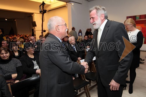 Boštjan Žekš in Matjaž Zanoškar, poslanec