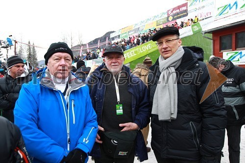 Tone Vogrinec, Joco Žnidaršič, fotograf in Igor Lukšič