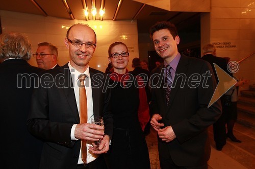 Tomaž Ranc, odgovorni urednik ČZP Večer, 	Karolina Marolt, komunikacijska skupina SPEM in Aljoša Peršak, urednik Mariborske kronike časnika Večer