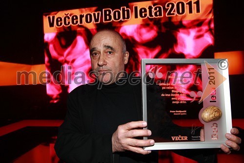 Peter Boštjančič, prejemnik nagrade Bob leta 2011