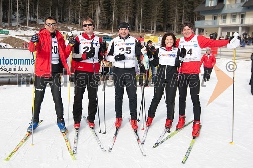 Aleksander Vrtač, Avtohiša Vrtač, Matej Slapar, Slapar Ro&sa d.o.o. Tržič, Dominik Ovniček, Elektro Gorenjska d.d., Janja Sajovic, zobozdravnica in Borut Sajovic, župan občine Tržič