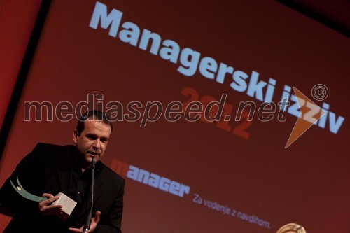 Iztok Špan, Tajfun, prejemnik managerskega izziva 2012